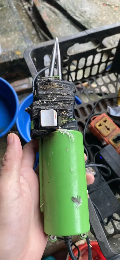 Lưu ý phân biệt máy nhổ lông vịt OTTA xanh lá chính hãng và hàng lắp ráp giá rẻ